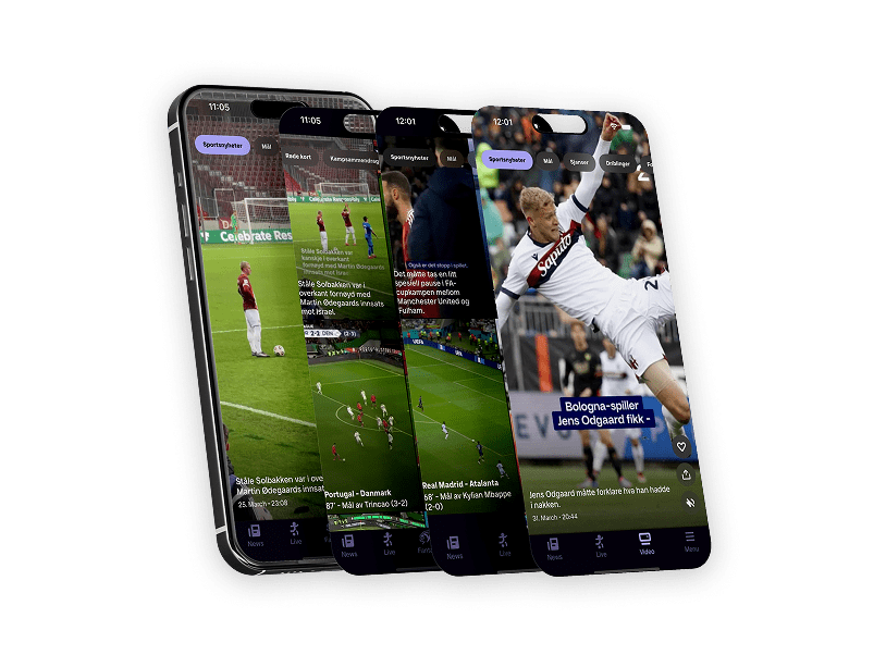tv2 sport app highlights