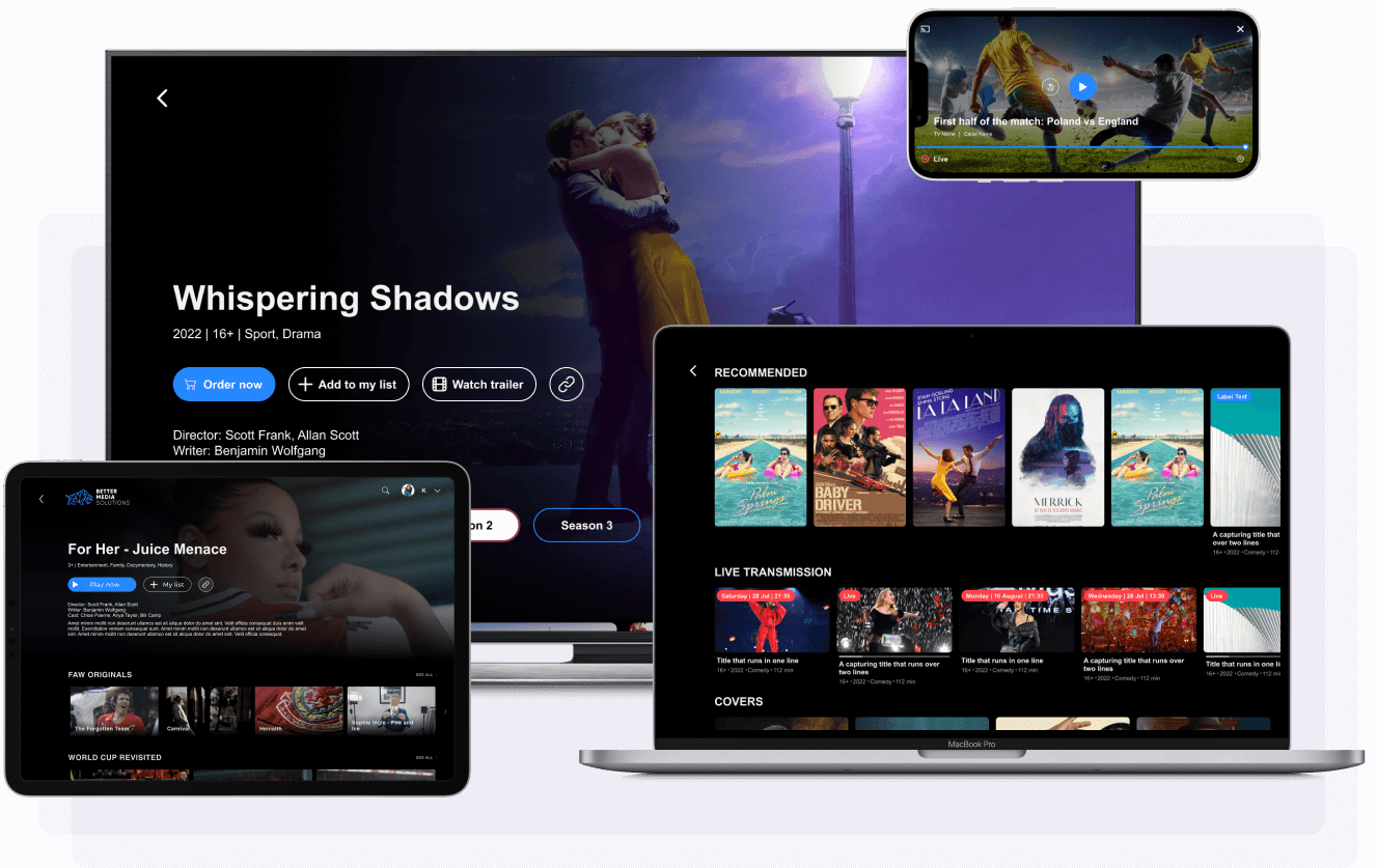 A white-label OTT platform.