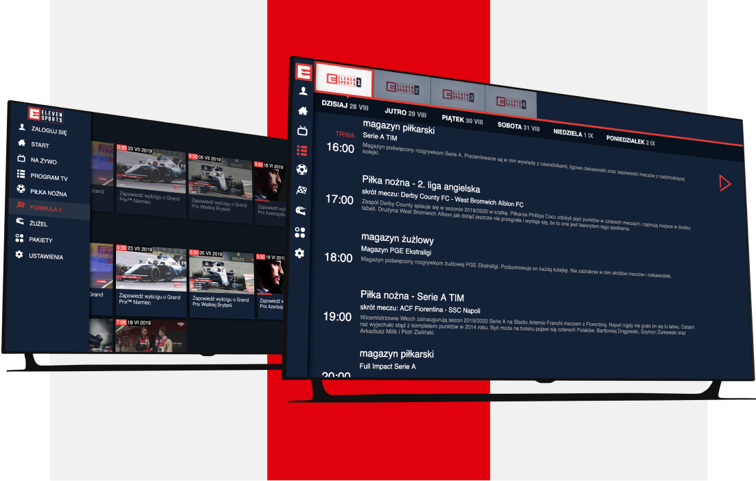 Eleven Sports Samsung Tizen App