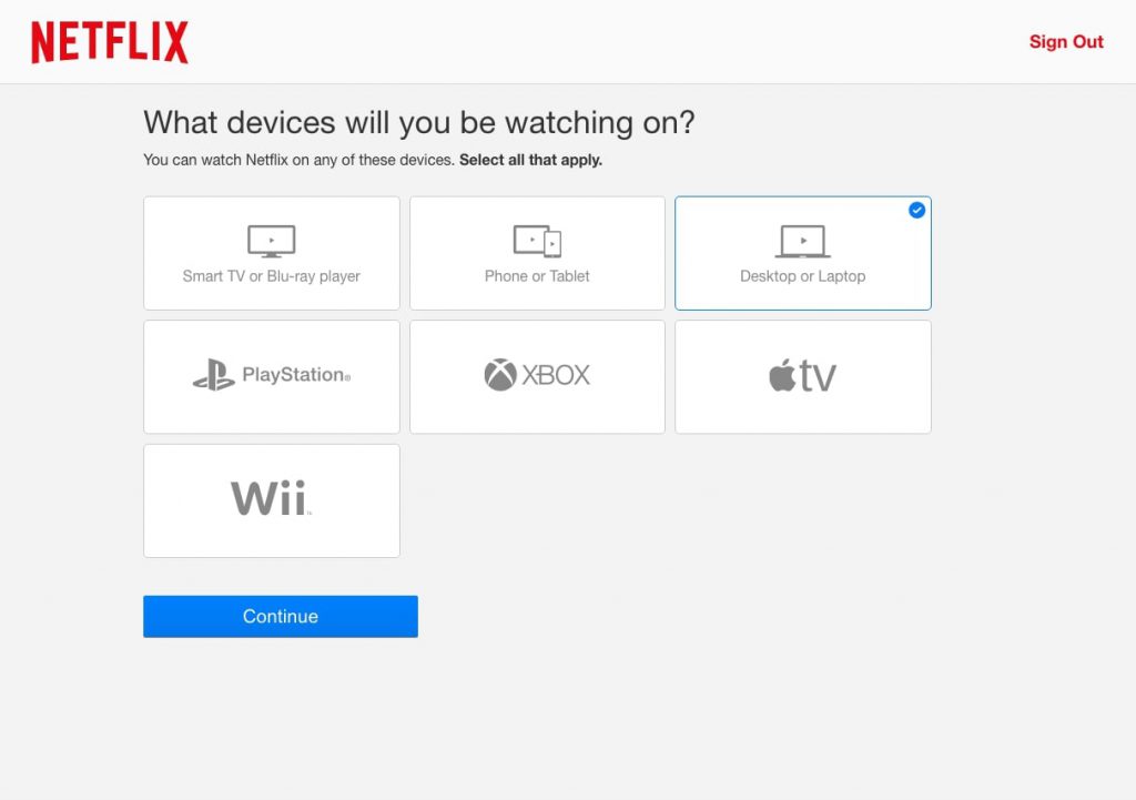 Netflix availability