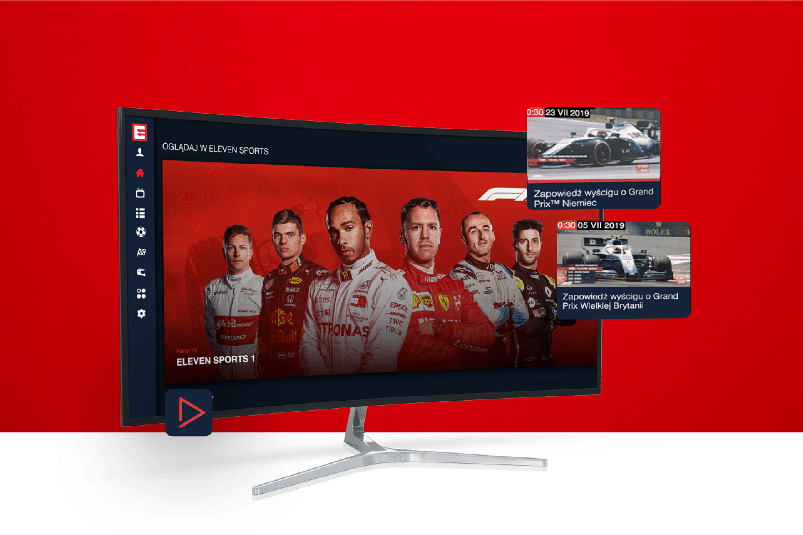 Eleven Sports Samsung Tizen App